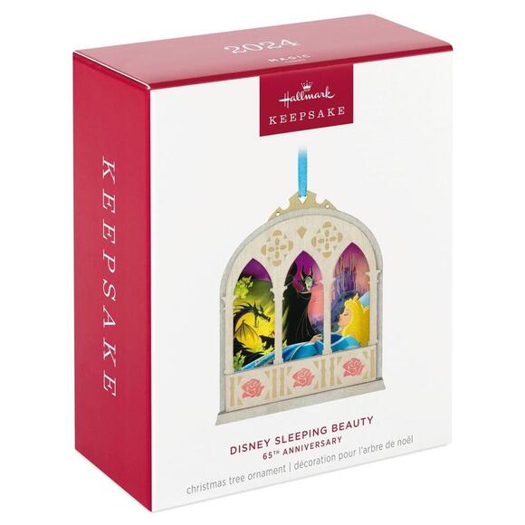 2024 Hallmark Keepsake Ornament DISNEY SLEEPING BEAUTY MAGIC LIGHT Colle… - Picture 1 of 6